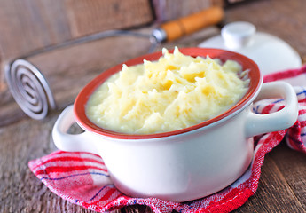 Image showing mashed potato