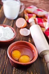 Image showing ingredients for dough