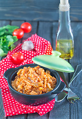 Image showing braised cabbage