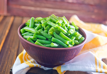 Image showing green peas