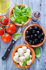 Image showing ingredient for caprese