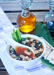 Image showing miso soup