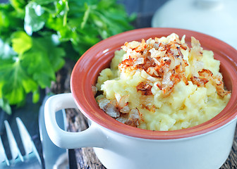 Image showing mashed potato