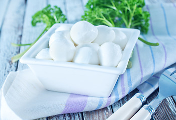 Image showing mozzarella