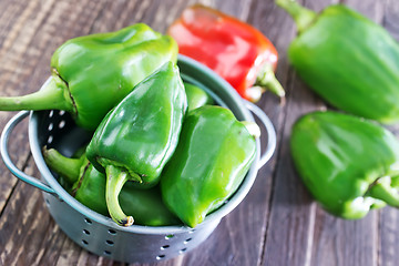 Image showing green pepper