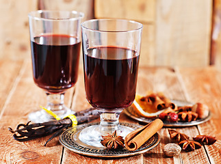 Image showing mulled wine