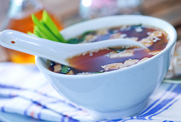 Image showing miso soup