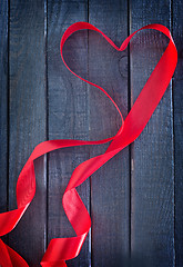 Image showing red ribbon