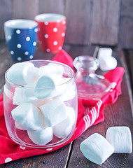 Image showing white marshmallow