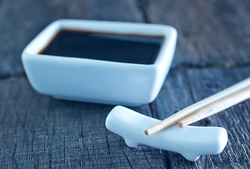 Image showing soy sauce