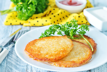 Image showing potato pancakes