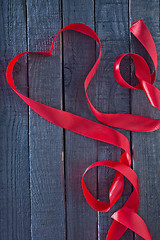 Image showing red ribbon