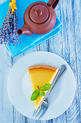 Image showing sweet cheesecake