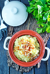 Image showing mashed potato