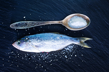 Image showing raw fish