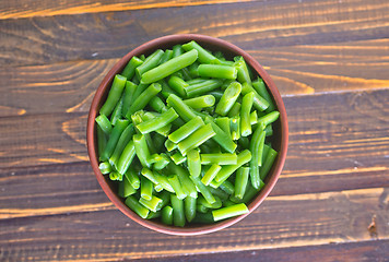 Image showing green peas