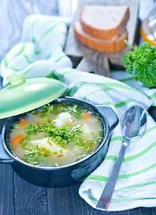 Image showing fresh soup