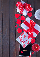 Image showing valentines day background