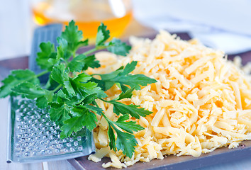 Image showing grated cheese