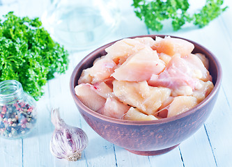 Image showing raw chicken