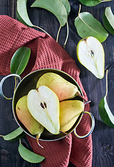 Image showing fresh pears