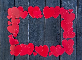 Image showing red hearts