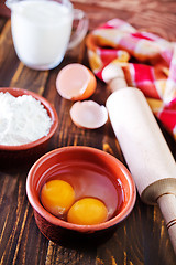 Image showing ingredients for dough