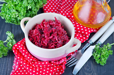 Image showing fried beet