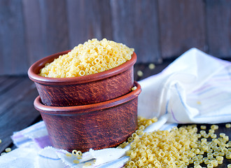 Image showing raw pasta