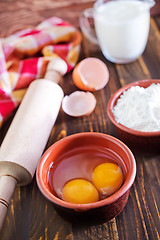 Image showing ingredients for dough