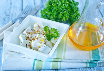 Image showing feta cheese