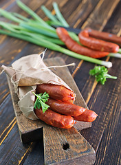 Image showing sausages