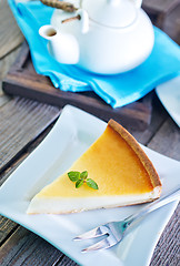 Image showing cheesecake