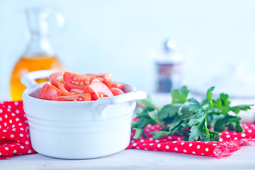 Image showing tomato salad