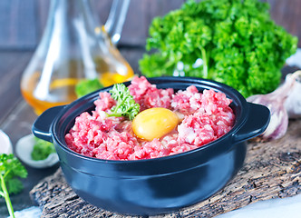 Image showing minced meat 