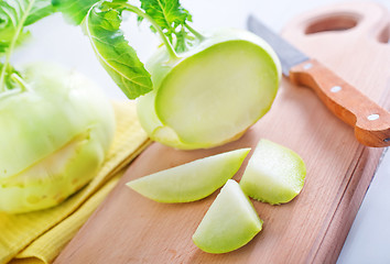 Image showing Cabbage kohlrabi 