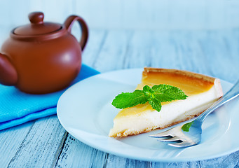 Image showing sweet cheesecake