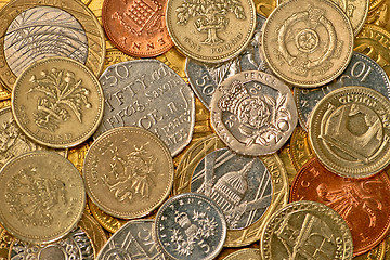 Image showing British coins