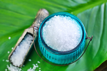 Image showing sea salt