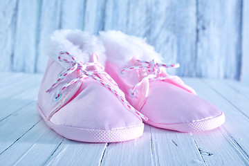 Image showing baby shoes