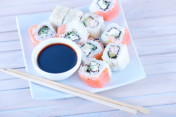 Image showing sushi