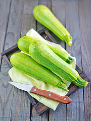 Image showing raw zucchini