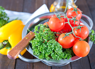 Image showing fresh vegetables