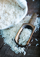 Image showing raw rice