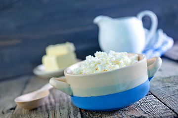 Image showing cottage cheese