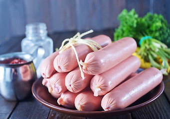 Image showing sausages