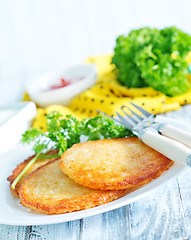 Image showing potato pancakes