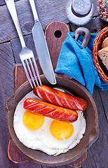 Image showing breakfast on a table