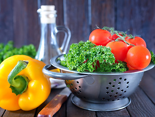 Image showing fresh vegetables