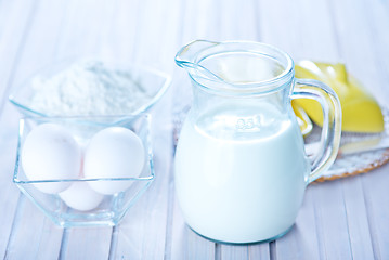 Image showing ingredients for dough